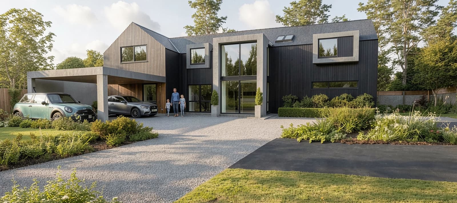 Residential Build | New Build | Architectural Services Newport | Ke-Design