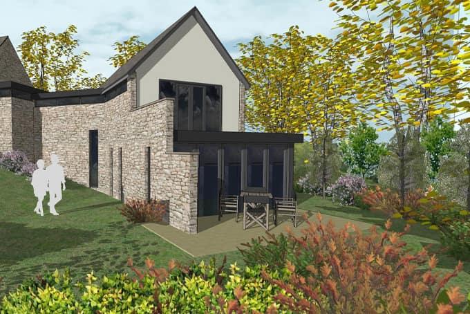 Ke-design: Listed Farm House Extension Trefonen